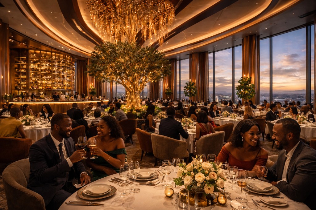 Sky-High Fine Dining